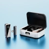 Factory direct sales of best-selling wireless lapel microphones, one for two, with digital display and charging case, for live streaming and noise reduction Application Scenario